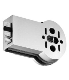 Adaptador para cerradura FORMA para puerta de vidrio, acabado cromo satinado