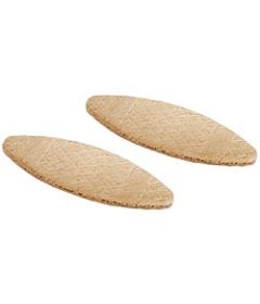 "Galletas" de madera para ensamblar muebles