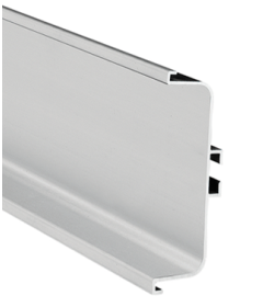 Caja con 5 perfiles de aluminio GOLA C y accesorios opcionales