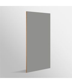 Tablero de MDF con laminado FENIX, Grigio Efeso y trascara HPL Folkstone, formato 1.22 x 2.44 m