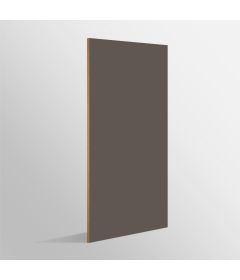 Tablero de MDF con laminado FENIX, Grigio Londra y trascara HPL Citadel, formato 1.22 x 2.44 m