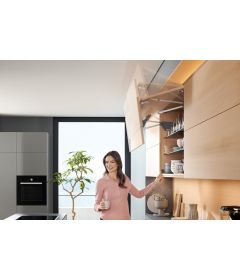 AVENTOS HF | Sistema abatible para apertura de puerta con cierre suave