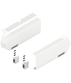 Tapas para AVENTOS HF SERVO-DRIVE, color blanco, incluye 2 activadores y 6 distanciadores."Hasta agotar existencias"
