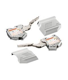 Mecanismos de elevación AVENTOS HK-S- TIP-ON con tapas Gris Obscuro (Factor de rendimiento 960 a 2215)