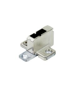 Base en cruz, para bisagra CLIP top, altura 18 mm, con tornillos Euro con ajuste excéntrico
