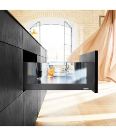 Cajón LEGRABOX free altura C, color negro carbón mate
