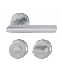 Set de manijas UTRECHT para puerta de baño