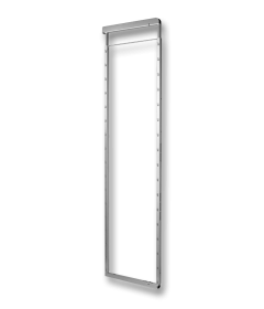 Marco CLICK FIXX ajustable para DISPENSA, acabado gris