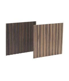 Muestra de laminado TUET acanalado de 100 x 100 mm