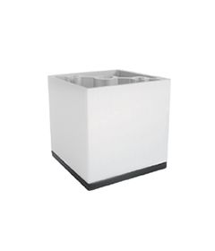 Pata CUBE, altura 50 mm, acabado anodizado