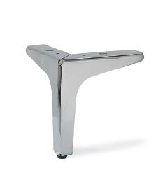 Pata META, altura 130 mm, acabado cromo
