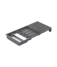Porta cuchillos Blum AMBIA-LINE para organización de cajones de cocina