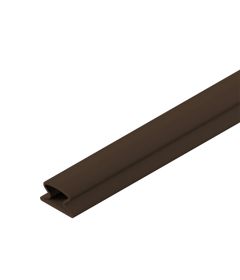 Sello perimetral con adhesivo para puertas de interiores, acabado rustic brown