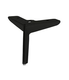 Pata SHELLY, altura 130 mm, acabado NEGRO