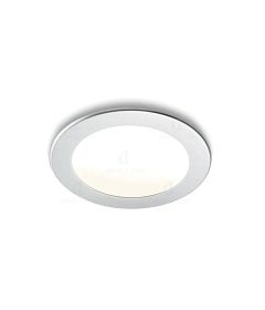 Lámpara Smally XS para embutir, 3w/24V, Luz Cálida, acabado aluminio, M24