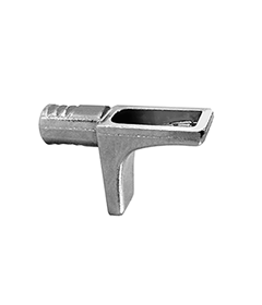 Soporte para entrepaño níquel