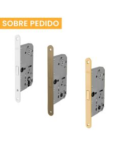 Cerraduras Magnéticas para embutir, modelo POLARIS 2XT función de recámara / baño