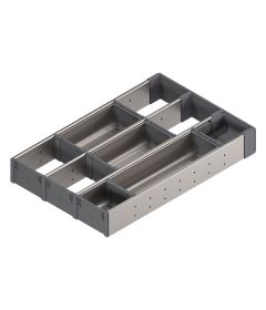 Organizador cubertero Orga-LINE para cajón TANDEM, con ancho mínimo 302 mm