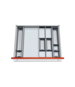 Organizador para piezas pequeñas ORGA-LINE para cajón cubertero TANDEMBOX, con ancho de 600 mm