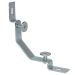 Soporte para hacer a escuadra 2 perfiles VERTIKO, acabado Zinc