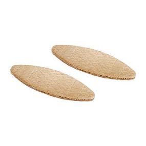 "Galletas" de madera para ensamblar muebles